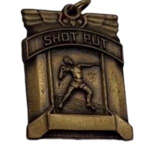 SHOT PUT PENDANT CHARM
